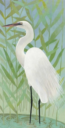 Picture of EGRET BY THE SHORE II