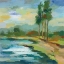 Picture of EARLY SPRING LANDSCAPE II