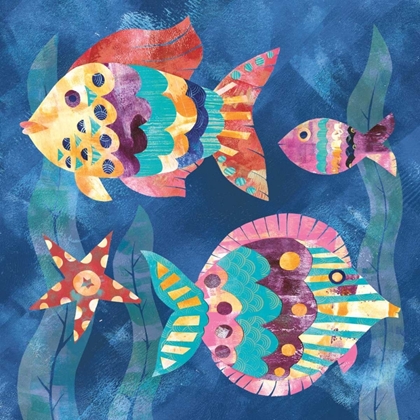 Picture of BOHO REEF FISH II