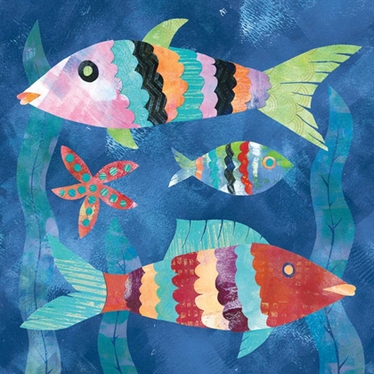 Picture of BOHO REEF FISH I