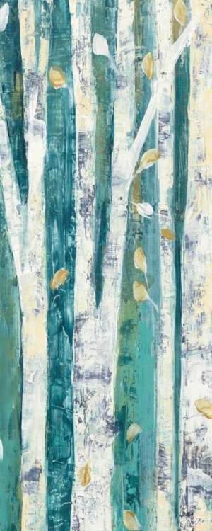 Picture of BIRCHES IN SPRING PANEL III