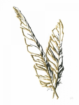 Picture of GILDED RAVEN FEATHER