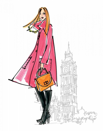 Picture of COLORFUL FASHION I - LONDON