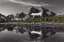 Picture of AMETHYST LAKE REFLECTION BW WITH COLOR