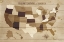 Picture of USA MODERN VINTAGE WOOD