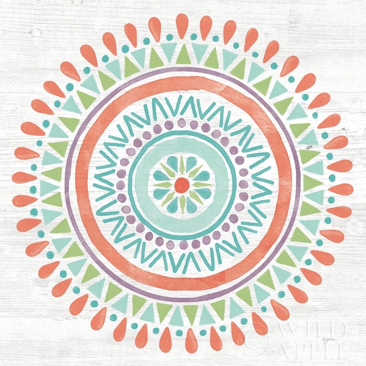 Picture of LOVELY LLAMAS MANDALA I