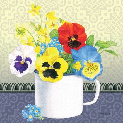Picture of BLUE PANSY IV NO BORDER
