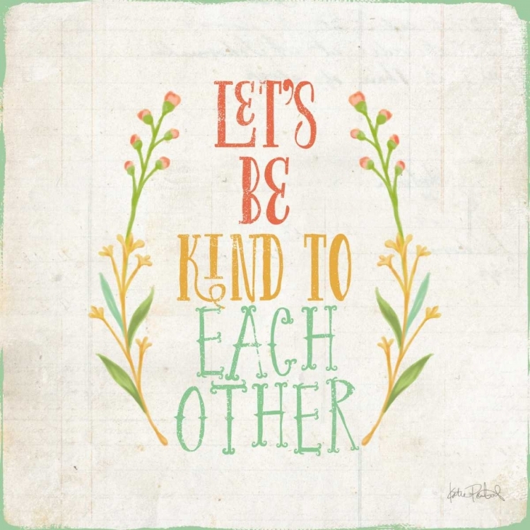 Picture of BE KIND I