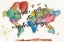 Picture of COLORFUL WORLD I