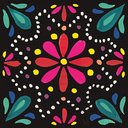 Picture of FLORAL FIESTA TILE II