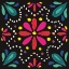 Picture of FLORAL FIESTA TILE II