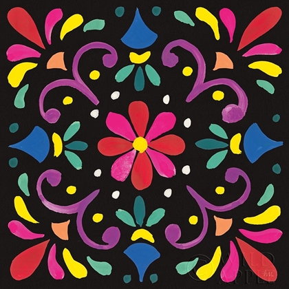 Picture of FLORAL FIESTA TILE III