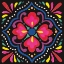 Picture of FLORAL FIESTA TILE V
