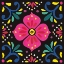 Picture of FLORAL FIESTA TILE IX