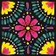 Picture of FLORAL FIESTA TILE X