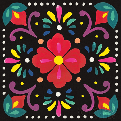 Picture of FLORAL FIESTA TILE XII