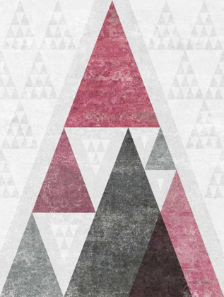 Picture of MOD TRIANGLES III SOFT PINK