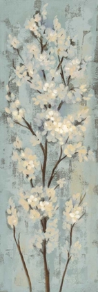 Picture of ALMOND BRANCH II ON LIGHT BLUE