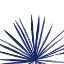 Picture of STATEMENT PALMS III INDIGO