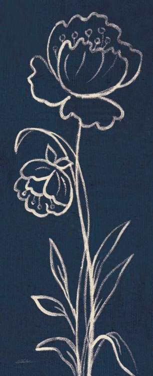 Picture of INDIGO FLORAL II