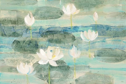 Picture of WATER LILIES BRIGHT