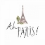 Picture of AH PARIS I ON WHITE