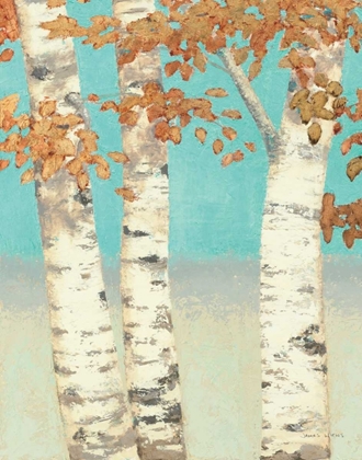 Picture of GOLDEN BIRCHES II