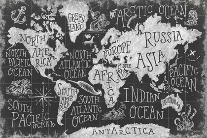 Picture of MYTHICAL MAP I