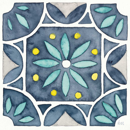 Picture of GARDEN GETAWAY TILE VIII BLUE