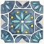 Picture of GARDEN GETAWAY TILE VIII BLUE