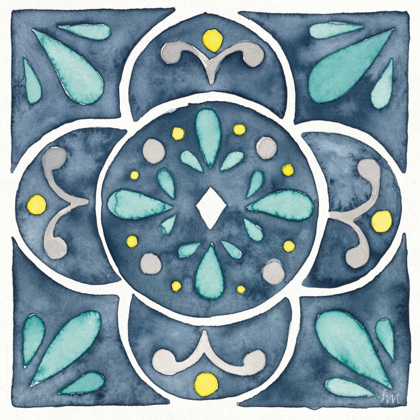 Picture of GARDEN GETAWAY TILE VII BLUE