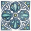 Picture of GARDEN GETAWAY TILE VI BLUE