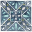 Picture of GARDEN GETAWAY TILE IX BLUE