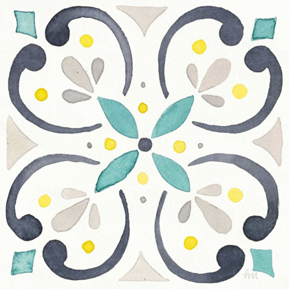 Picture of GARDEN GETAWAY TILE IV WHITE