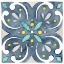 Picture of GARDEN GETAWAY TILE IV BLUE