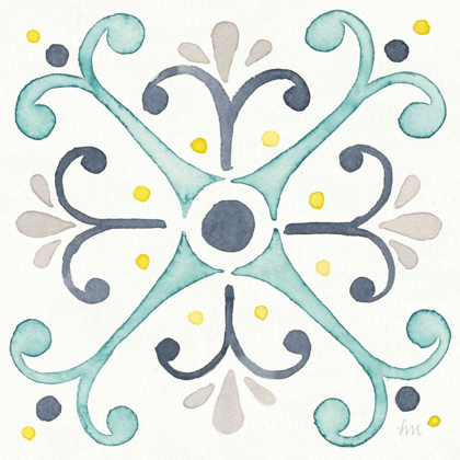 Picture of GARDEN GETAWAY TILE III WHITE