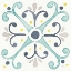 Picture of GARDEN GETAWAY TILE III WHITE