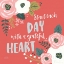 Picture of WILDFLOWER DAYDREAMS VII GRATEFUL HEART