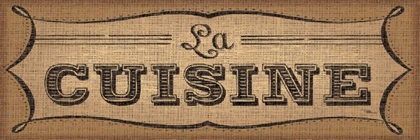 Picture of LA CUISINE BURLAP II