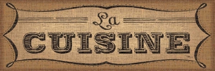 Picture of LA CUISINE BURLAP II