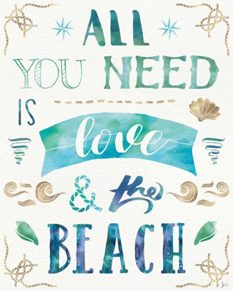 Picture of LOVE AND THE BEACH I