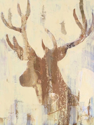 Picture of GOLDEN ANTLERS II NEUTRAL GREY