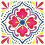 Picture of FLORAL FIESTA WHITE TILE V
