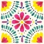 Picture of FLORAL FIESTA WHITE TILE X