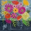 Picture of FOLK FLORAL I
