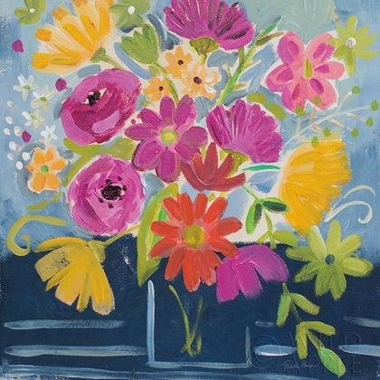 Picture of FOLK FLORAL III