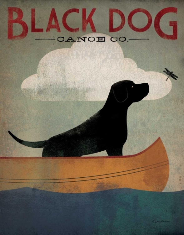 Picture of BLACK DOG CANOE