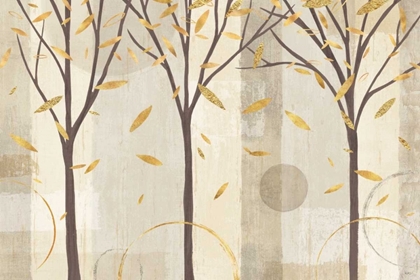 Picture of WATERCOLOR FOREST GOLD II