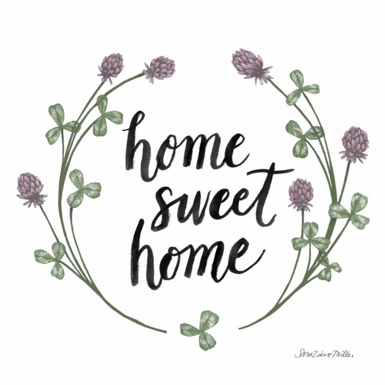 Picture of HAPPY TO BEE HOME WORDS I