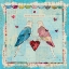 Picture of LOVE BIRDS SQUARE